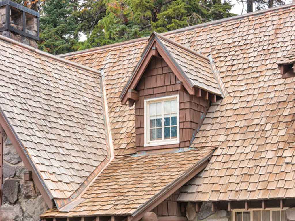 new cedar roofing system in Franklin