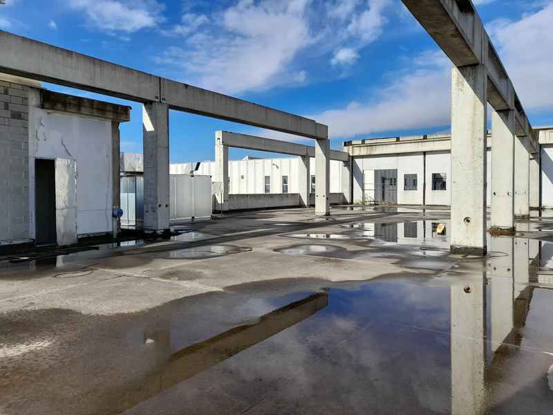 flat roof damage, Chattanooga